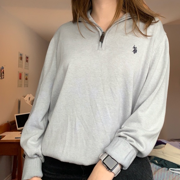 Polo quarter zip sweater - Picture 2 of 2